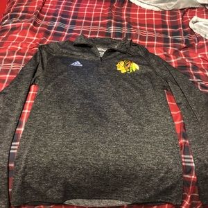 Blackhawks half zip